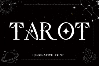 Creative Tarot Fonts for Design & Inspiration