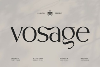 Download the Vosage Font for Your Creative Projects