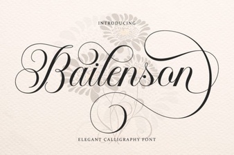 Bailenson Font: Creative Font Design Tips