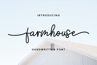 Perfect Farmhouse Fonts for Rustic Design Projects